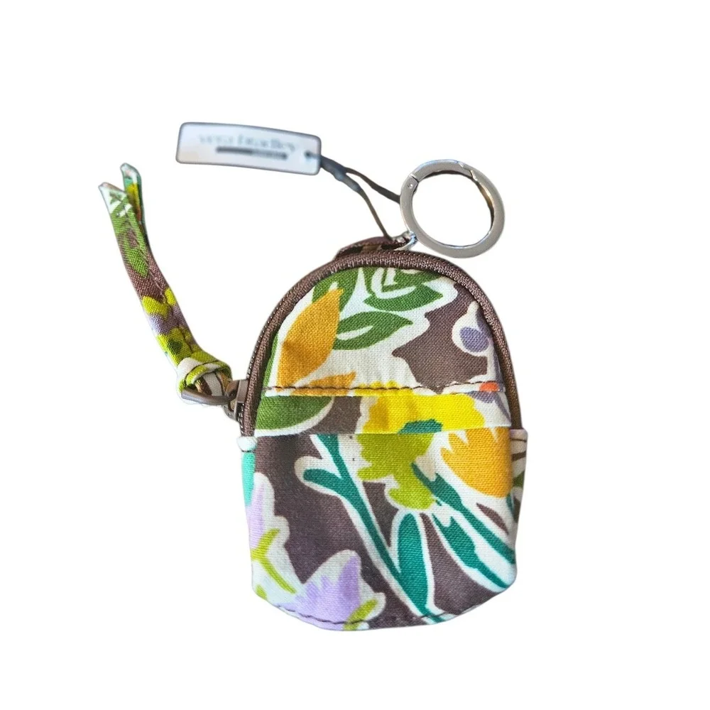 Vera Bradley Mini Backpack Keychain Charm Floral Outlet‎ Store